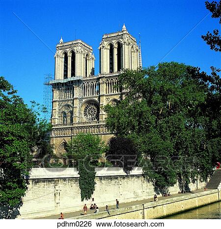 Notre Dame, CatholicSeineRiver, river, dome, church, religion, sky View Large Photo Image Stock Photograph - Notre Dame, CatholicSeineRiver, river, dome, church, religion, sky. Fotosearch