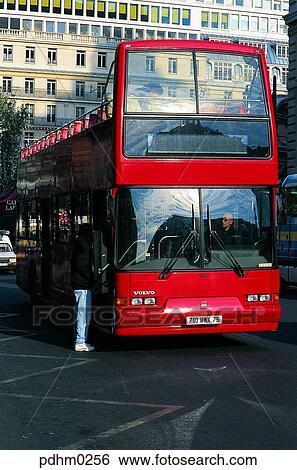 Paris, Bus, road, car, traffic, street, traffic measure View Large Photo Image Stock Photograph - Paris, Bus, road, car, traffic, street, traffic measure. Fotosearch