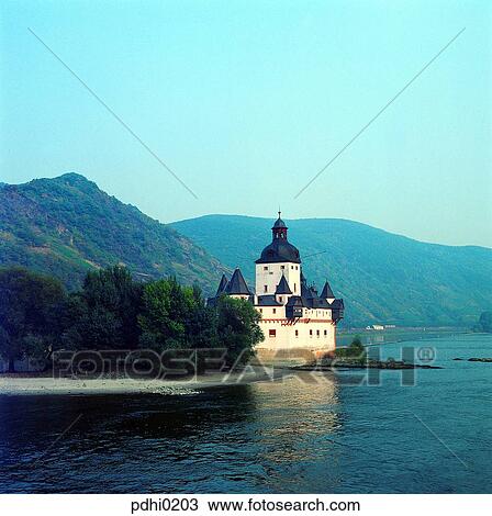 Rhein river, castle, mountain, river, riverside, sky, structure View Large Photo Image Stock Image - Rhein river, castle, mountain, river, riverside, sky, structure. Fotosearch