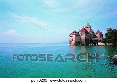 Rhein river, castle, river, riverside, sky, structure, construction View Large Photo Image Stock Photography - Rhein river, castle, river, riverside, sky, structure, construction. Fotosearch
