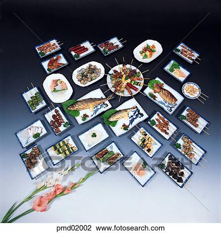 fishroasted, fish, roasted, food, dish, Japanese food View Large Photo Image Stock Image - fishroasted, fish, roasted, food, dish, Japanese food. Fotosearch