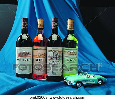 Stock Image - liquor, liquor, bottle, drinks, beverage, food. Fotosearch