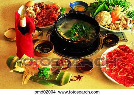 marine products, noodle, fish, meat, liquor, appetizer, meat View Large Photo Image Picture - marine products, noodle, fish, meat, liquor, appetizer, meat. Fotosearch
