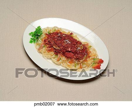 Stock Photo - spaghetti, western food. Fotosearch