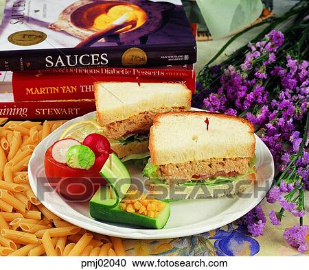 tuna sandwich, sandwich, bread, tuna, meat, cheese, snacks View Large Photo Image Stock Image - tuna sandwich, sandwich, bread, tuna, meat, cheese, snacks. Fotosearch