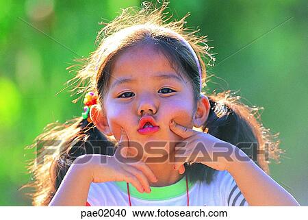 child, girl, oriantal, human, outdoor, human View Large Photo Image Stock Image - child, girl, oriantal, human, outdoor, human. Fotosearch