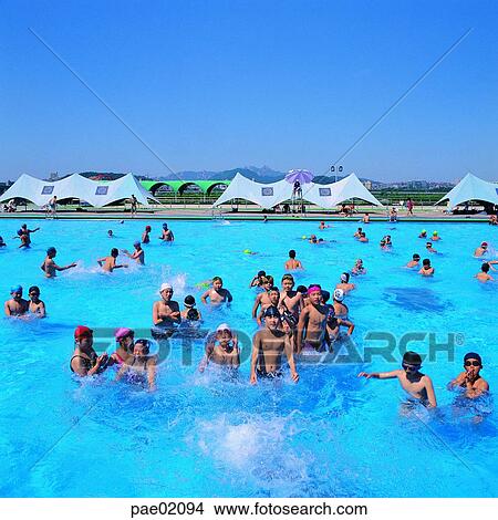 outdoor, bathing, swimming, childrens, oriantal, summer View Large Photo Image Picture - outdoor, bathing, swimming, childrens, oriantal, summer. Fotosearch