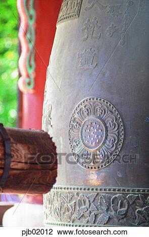 Bumjong, bell, pattern, metal, Temple, modeling, Buddhism View Large Photo Image Stock Image - Bumjong, bell, pattern, metal, Temple, modeling, Buddhism. Fotosearch