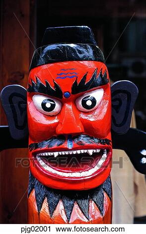 Chunhadaejanggun, Jangseang, Insadong, Seoul, ethnic customs, tradition, Korea View Large Photo Image Stock Image - Chunhadaejanggun, Jangseang, Insadong, Seoul, ethnic customs, tradition, Korea. Fotosearch
