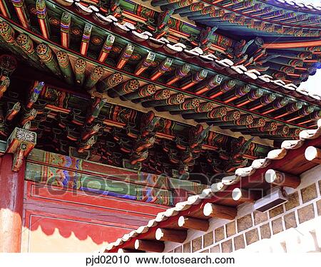 OldCastle, eaves, construction, Koreaconstruction, tradition, Korea, properties View Large Photo Image Stock Image - OldCastle, eaves, construction, Koreaconstruction, tradition, Korea, properties. Fotosearch