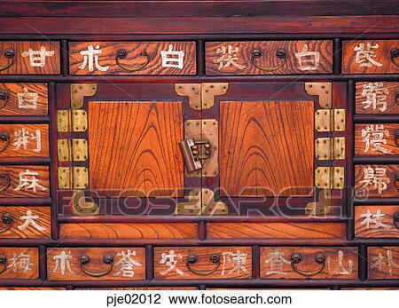 Apotheker, apotheke, möbel, leute, werkzeug, lebende, artikel