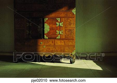 clothes chest, wardrobe, leader, furniture, folk tool, living articles, traditional furniture View Large Photo Image Stock Image - clothes chest, wardrobe, leader, furniture, folk tool, living articles, traditional furniture. Fotosearch
