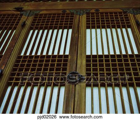 door ring, door, door, weather strip, Korean paper, window-paper, ring View Large Photo Image Stock Photograph - door ring, door, door, weather strip, Korean paper, window-paper, ring. Fotosearch