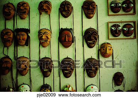 Stock Photo - Hahwetal, mask, Tal, Hahwe, industrial arts, woodenroom, folk tool. Fotosearch