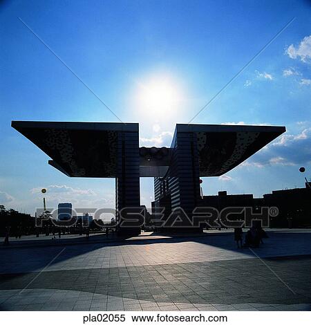Stock Photography - building, construction, park, commemoration, remembrance, memory, souvenir. Fotosearch