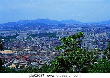 Stock Photo - Kangnam, building, structure, buildings, structures, building, construction. Fotosearch