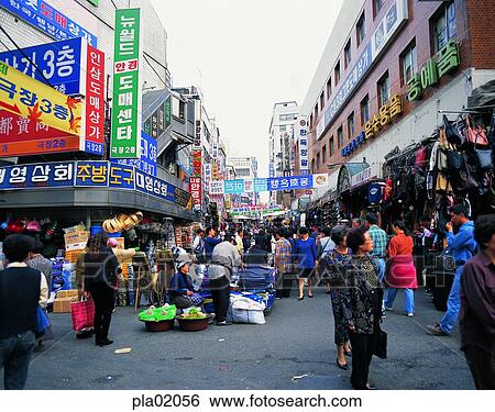 Namdaemun market, day, Oriental, shop, store, person, industry View Large Photo Image Stock Photograph - Namdaemun market, day, Oriental, shop, store, person, industry. Fotosearch