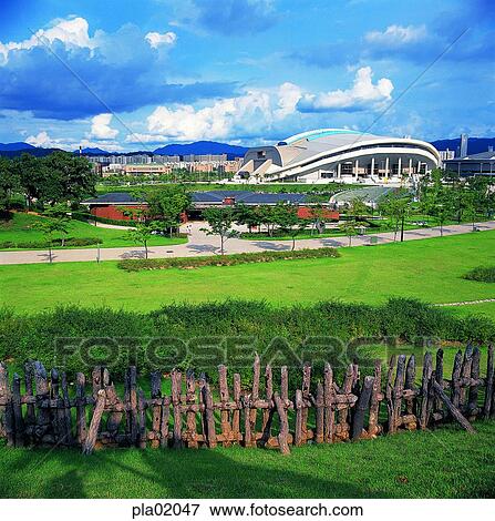 sports ground, stadium, park, day, Seoul, swimming pool View Large Photo Image Stock Photo - sports ground, stadium, park, day, Seoul, swimming pool. Fotosearch