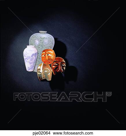 Picture - industrial arts, ceramic art, ceramic ware, pottery, culture, folk customs. Fotosearch