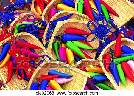 sightseeing goods, red pepper, industrial arts, industrial arts, hot pepper, knot, 0932 View Large Photo Image Stock Photo - sightseeing goods, red pepper, industrial arts, industrial arts, hot pepper, knot, 0932. Fotosearch