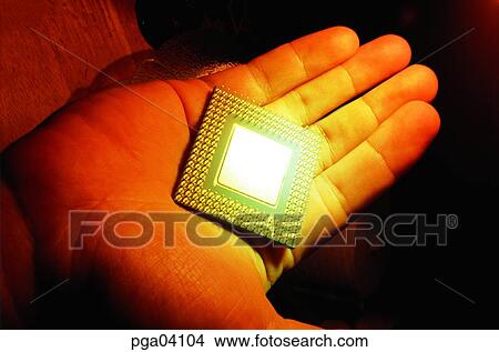 scientific technique, microchip, semiconductor, chip, person, hands, body View Large Photo Image Picture - scientific technique, microchip, semiconductor, chip, person, hands, body. Fotosearch