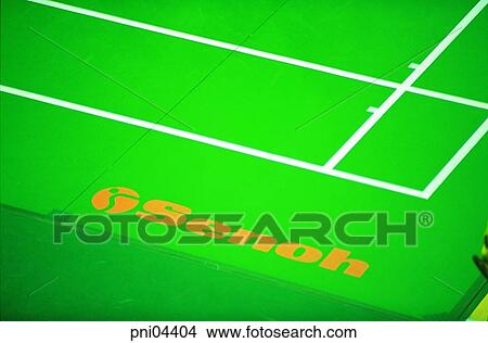 Picture - badminton, sports, indoor, indoor sports. Fotosearch