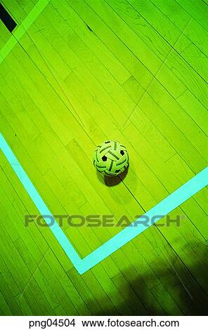 Picture - ball, ball, ball game, sports, indoor sports, indoor game. Fotosearch