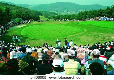 gallery, golfer, golf, golf game, golf course, green, flag View Large Photo Image Stock Photography - gallery, golfer, golf, golf game, golf course, green, flag. Fotosearch