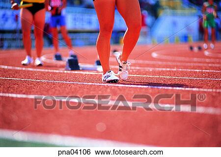 leg, run, running, lane, person, people View Large Photo Image Stock Photograph - leg, run, running, lane, person, people. Fotosearch