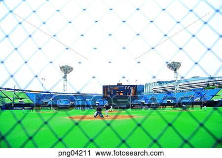 Stock Image - sports ground, stadium, ball, ball game, day, Oriental, person. Fotosearch