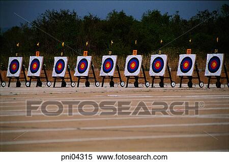 Stock Photography - target, target board, day, sports, outdoor, exterior. Fotosearch