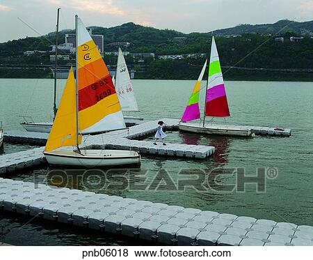 day, sailing ship, sailing boat, leisure, ship, boat, person View Large Photo Image Stock Photo - day, sailing ship, sailing boat, leisure, ship, boat, person. Fotosearch