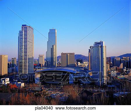 Stock Image - building, structure, building, structure, architecture, high building, skyscraper. Fotosearch