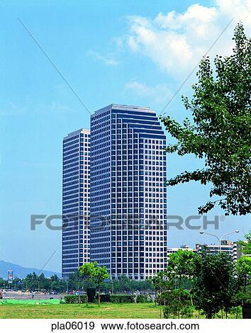 Stock Photo - building, structure, building, structure, architecture, high building, skyscraper. Fotosearch