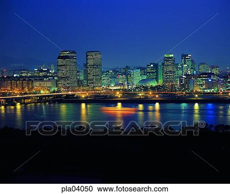 Stock Image - building, structure, high building, skyscraper, high building, skyscraper, city. Fotosearch