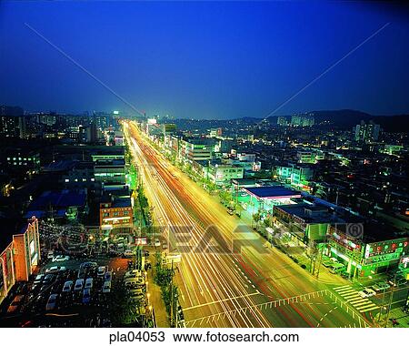 Stock Image - traffic, transport, transit, traffic and street, traffic and road, flow of transportations, road. Fotosearch