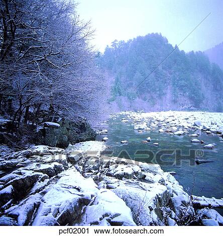 river, winter, winter mountain, tree, day, brook, little stream View Large Photo Image Stock Image - river, winter, winter mountain, tree, day, brook, little stream. Fotosearch