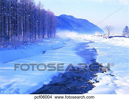 winter, winter mountain, winter scenery, winter scene, winter view, valley, gorge View Large Photo Image Picture - winter, winter mountain, winter scenery, winter scene, winter view, valley, gorge. Fotosearch