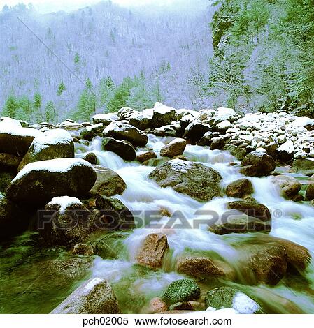 brook, little stream, winter, winter mountain, winter scenery, winter scene, winter view View Large Photo Image Stock Photography - brook, little stream, winter, winter mountain, winter scenery, winter scene, winter view. Fotosearch