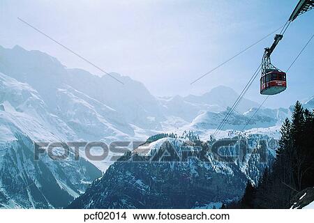 Picture - winter, winter mountain, season, the suburbs, the outskirts, tree, weather. Fotosearch