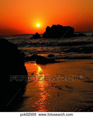 red sky, sunset, sunrise, wave, surge, ripple, shadows on the water View Large Photo Image Stock Photography - red sky, sunset, sunrise, wave, surge, ripple, shadows on the water. Fotosearch
