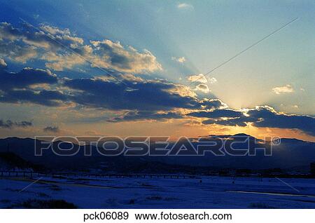 river, bridge, winter, winter scenery, winter view, light, ray View Large Photo Image Stock Photo - river, bridge, winter, winter scenery, winter view, light, ray. Fotosearch