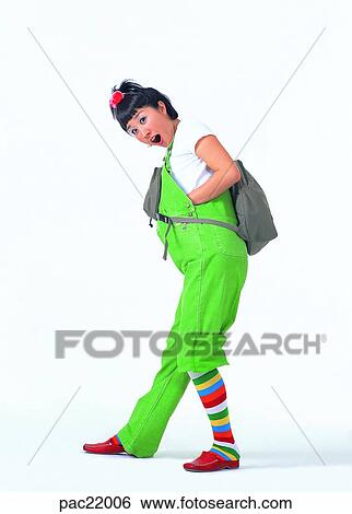 cute, lovely, pretty, cute, pretty, Oriental, overalls View Large Photo Image Stock Photograph - cute, lovely, pretty, cute, pretty, Oriental, overalls. Fotosearch