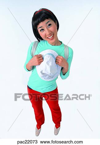 Oriental, model, hat, cap, person, people View Large Photo Image Stock Image - Oriental, model, hat, cap, person, people. Fotosearch