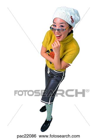Oriental, model, hat, cap, wearing a hat, person, people View Large Photo Image Stock Photograph - Oriental, model, hat, cap, wearing a hat, person, people. Fotosearch