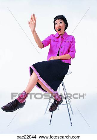 Picture - Oriental, model, person, people, men, human. Fotosearch