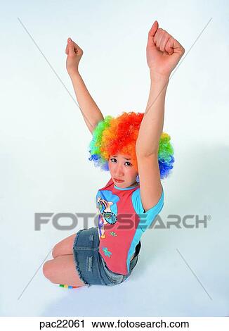 Stock Image - scolding, rebuke, lecture, Oriental, punishment, being punished, being punished. Fotosearch