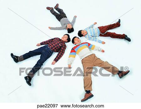 men, male, boy, Nuki, lie down, closing eyes View Large Photo Image Stock Photo - men, male, boy, Nuki, lie down, closing eyes. Fotosearch