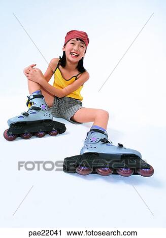 Nuki, Oriental, hood, inline skate, smile, person, people View Large Photo Image Stock Image - Nuki, Oriental, hood, inline skate, smile, person, people. Fotosearch