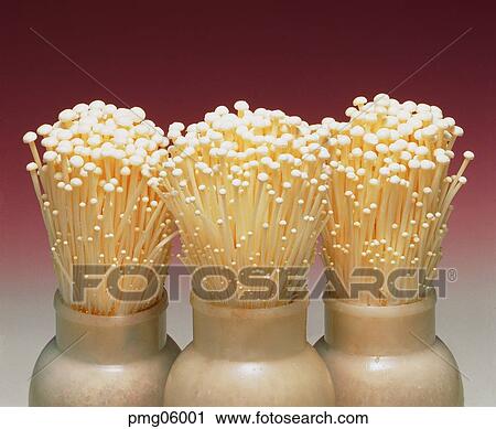 Stock Image - greens, farm products, vegetables, indoor, mushroom, agricultural products. Fotosearch
